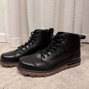 Volcom Black Leather Dress Boots